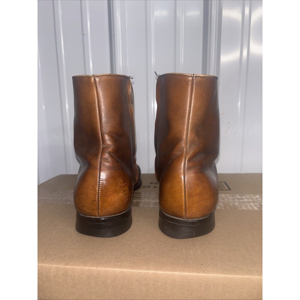 Vintage Mens Goodyear Mid Calf Zip Boots Size 11 - Picture 5 of 9